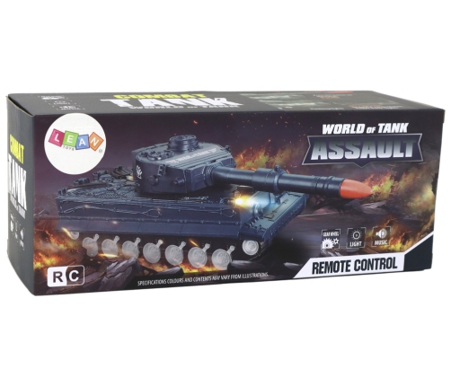 Remote Controlled RC Tank 27 MHz Green