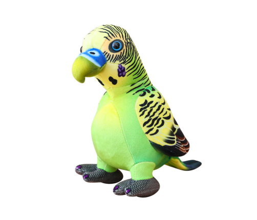 Plush Green Parrot Mascot 20 cm