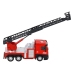 Red Fire Truck With Extendable Ladder Boom