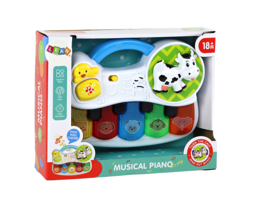 Small Piano For Toddlers, Animals, Lights, Sounds