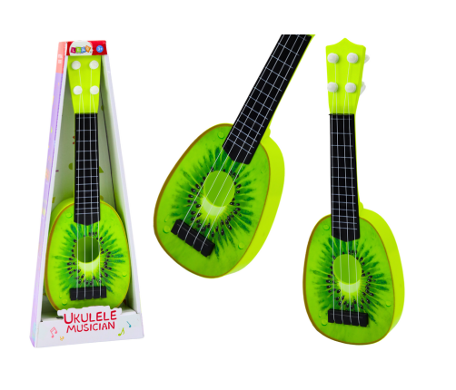 Ukulele For Children Mini Guitar 4 Strings Kiwi Fruit Green