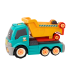 Cartoon Tipper Truck Turning DIY Turquoise