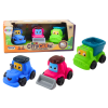 Set of Agricultural Vehicles for Toddlers Rubber Soft