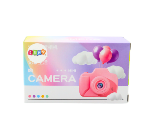 Camera For Kids Photos Recording Games Memory Card 64GB Purple