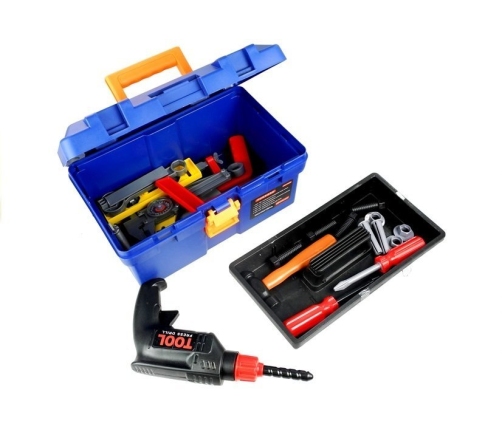 Box With Tools For Handyman Big Set 31 Pieces