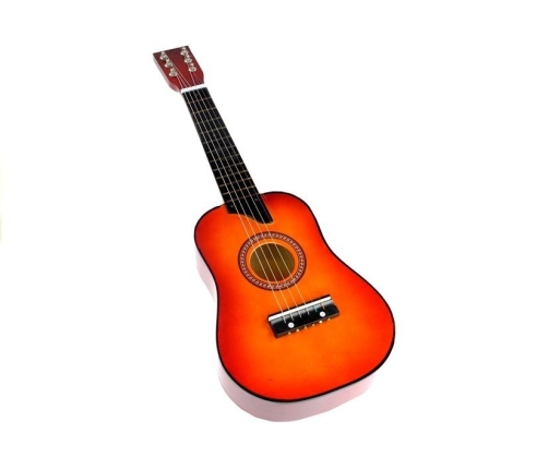 Classic Wooden Guitar Red Looking Like Real