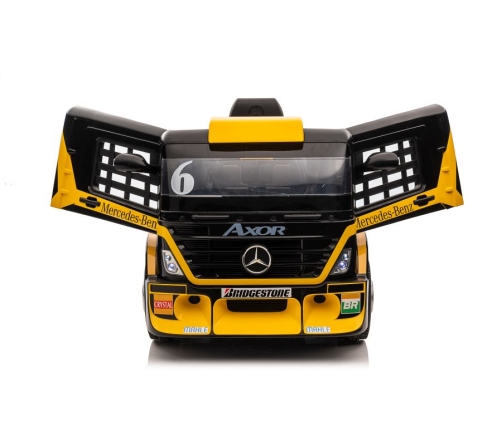 Elektriskais traktors bērniem Mercedes LCD XMX622B Yellow