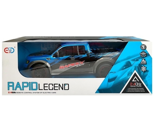 Remote Controlled Car Pick-Up 2.4GHz Blue