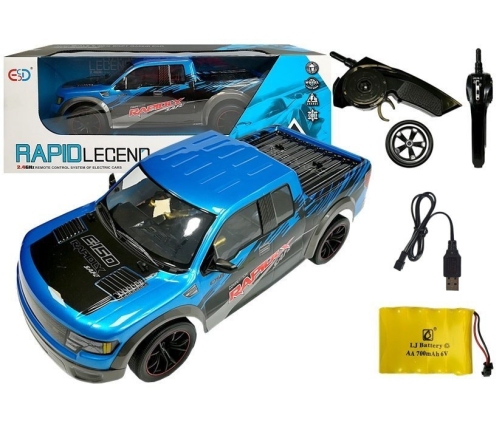 Remote Controlled Car Pick-Up 2.4GHz Blue