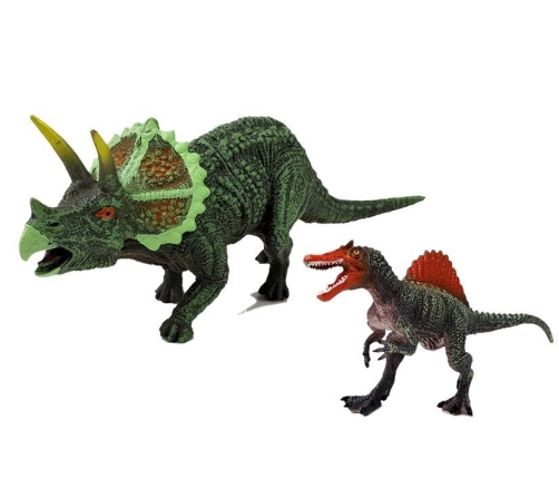 Zestaw Figurek Dinozaur Spinosaurus, Triceratops