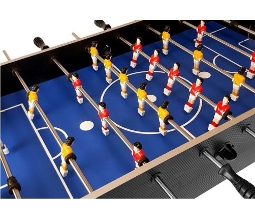 Large Soccer Table Gray Table Football on Wheels