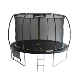 LEAN Sport Max 16ft Trampoline Black-Green