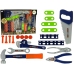 Handyman Set Tools Screwdriver Hammer Saw