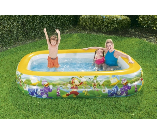 Mickey Mouse Inflatable Pool 262 x 175 x 51 cm Bestway 91008