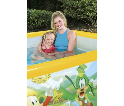 Mickey Mouse Inflatable Pool 262 x 175 x 51 cm Bestway 91008