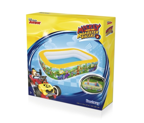 Mickey Mouse Inflatable Pool 262 x 175 x 51 cm Bestway 91008