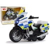 Police Motorcycle 1:14 Pull-Back Drive Sound Lights