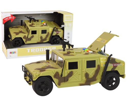 Car Military Vehicle Fractal Drive Bright Moro