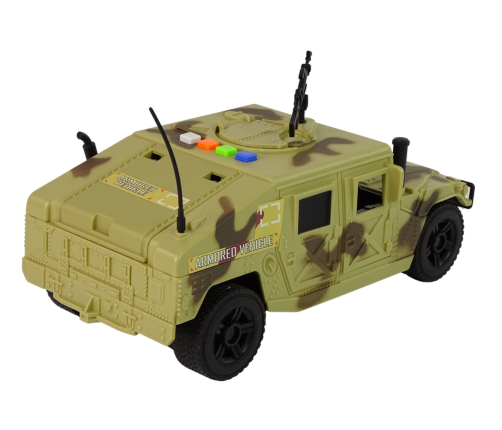 Car Military Vehicle Fractal Drive Bright Moro