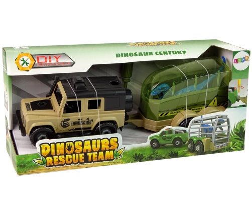 DIY Dinosaur Terrain Transporter Car