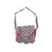 2-in-1 Stroller with Bag Grey Pink Stars