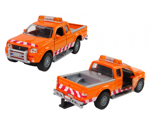 Mitsubishi Pick-up Truck with trailer Light effects 27cm HY0007