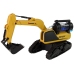 Large Remote Controlled Yellow Crawler Excavator