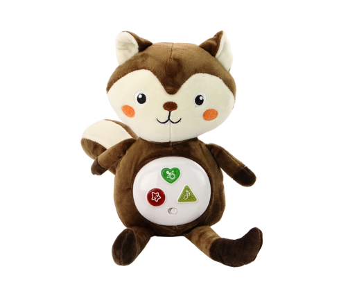 Plush Squirrel Interactive Educational Sleeper Cuddly Melodies