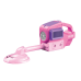 Soap Bubble Machine Lawn Mower Trimmer Two Fluids Pink