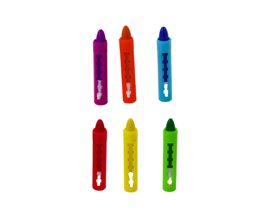 Set of 6 Colorful Face Painting Crayons