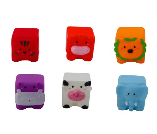 Soft Educational Bath Blocks Animals