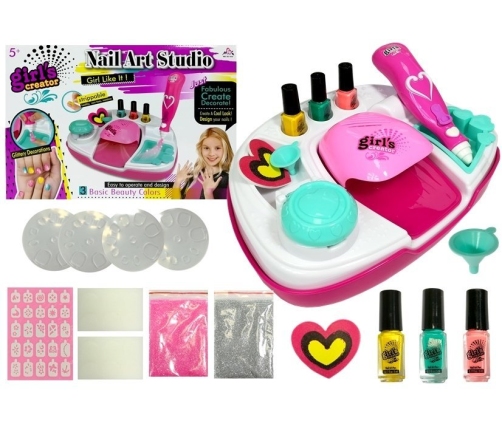 Nail Polish set for Children Nail Dryer