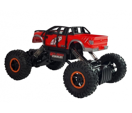 R/C Car Monster Truck 1:14 2.4 GHz Red