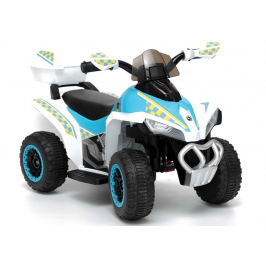 Electric Ride-On Police Quad YSA021A White