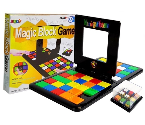 Game of Magic Colorful Dice Blocks for Two Players