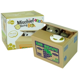 Mischief Saving Box Cute Kitty Money Box Piggybank