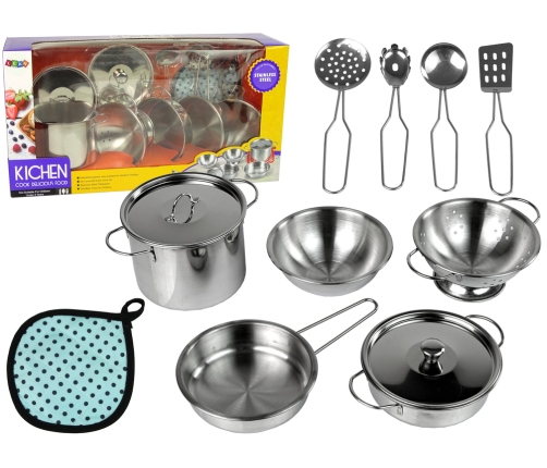 Stainless Steel Cookware Set for Kids