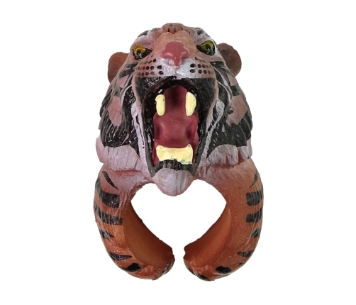 Ring on Hand Educational Animals Bengal Tiger