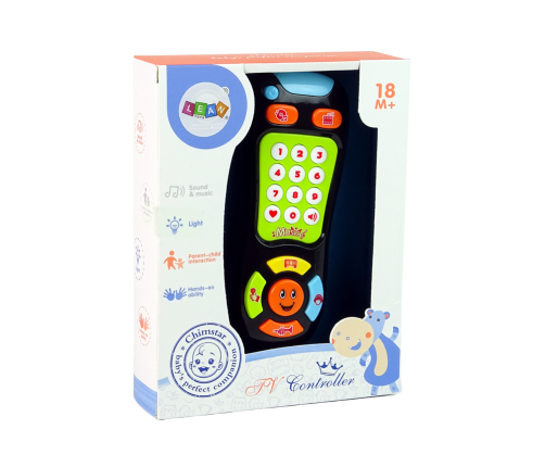 Interactive TV remote control for toddlers MUSICAL EDUCATIONAL PILOT