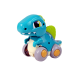 Dinosaur on Wheels Blue Figure