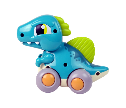 Dinosaur on Wheels Blue Figure