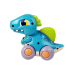 Dinosaur on Wheels Blue Figure