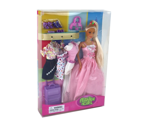 Lucy Doll Accessories Suitcase Princess Set