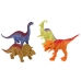 Set of Dinosaur Figures with Accessories 15 Pieces