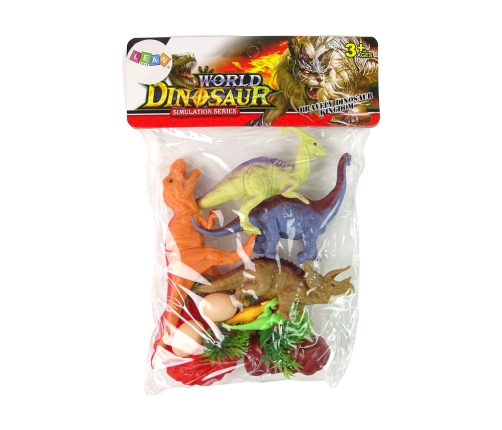 Set of Dinosaur Figures with Accessories 15 Pieces