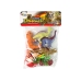 Set of Dinosaur Figures with Accessories 15 Pieces