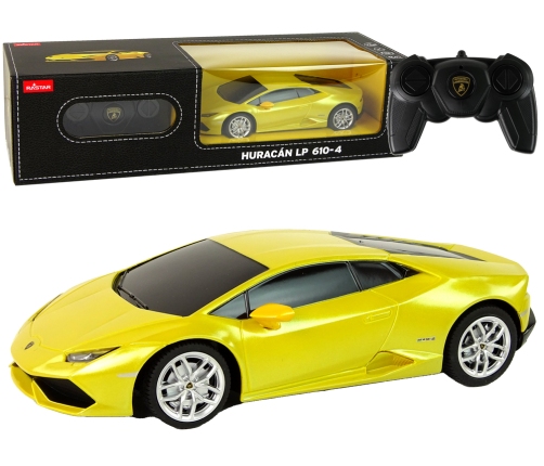 Auto R/C Lamborghini Huracan 1:24 Rastar Yellow