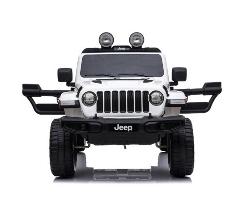 Jeep Wrangler Rubicon White - Electric Ride On Car