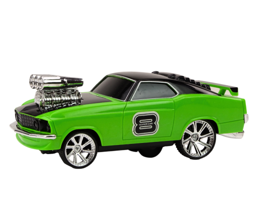 Remote Control Car 1:18 Drift 360 Lights Sounds Green