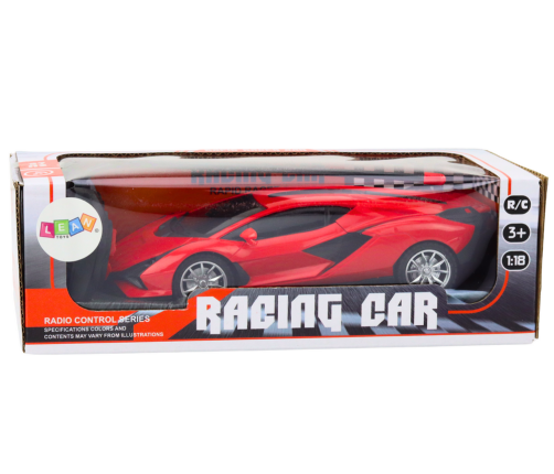 Toy Car Remote Controlled Sports Car RC 1:22 Red